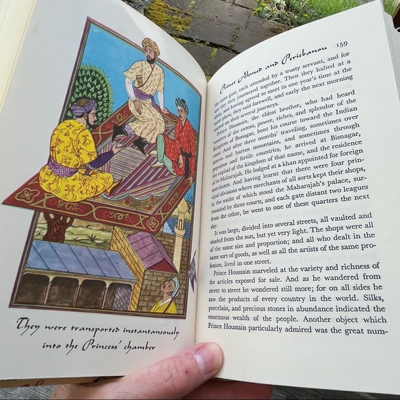 Vintage Arabian Nights Hardcover Book 1946 1st Edition Junior Library - Picture 15 of 16